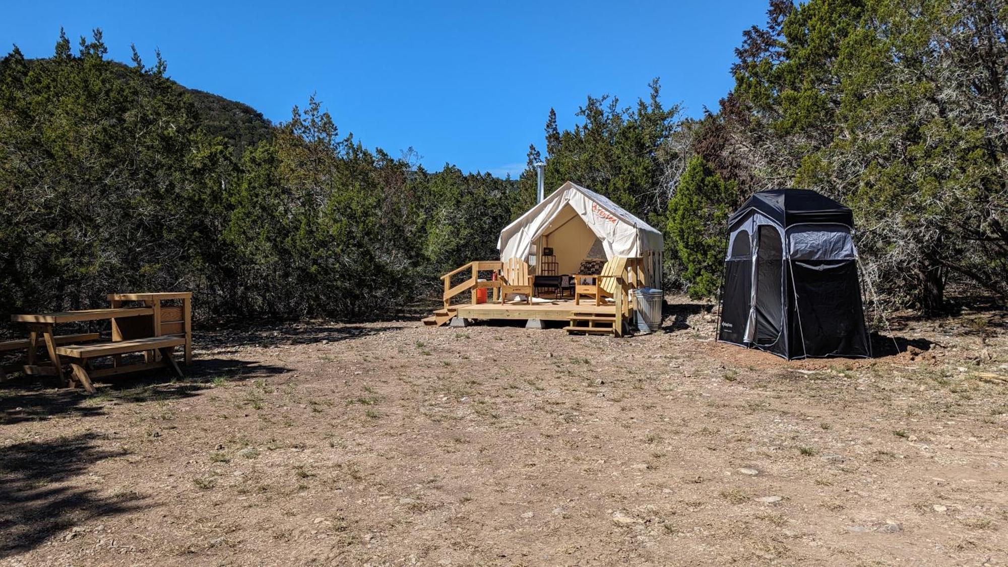 A Peace Of Heaven Cabins And Rv Vanderpool Exteriör bild